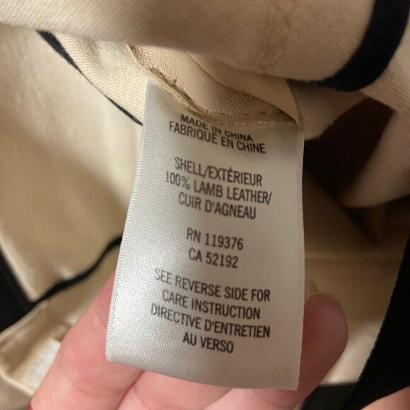 Helmut Lang Plonge Skinny Fit Leather Pants 00 - Picture 6 of 6